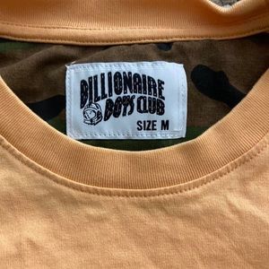 Squash orange camo trim Billionaire Boys Club shirt